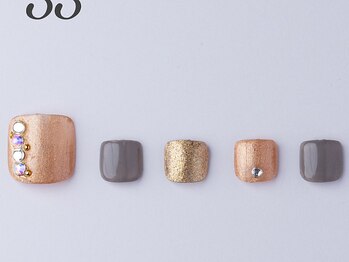 はあとねいる 高松瓦町店/フット定番デザイン055◆4,400円