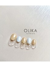 オリカ(OLIKA)/変形フレンチネイル