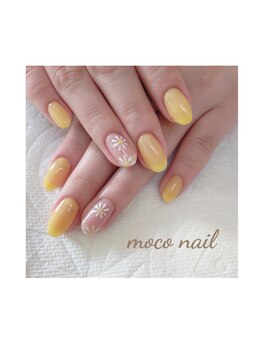 モコネイル(moco nail)/☆ワンカラー2本アート☆