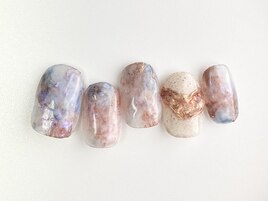 砂浜ネイル