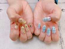 ネイル ビューティーマジック 葛西本店/アシンメトリーネイル