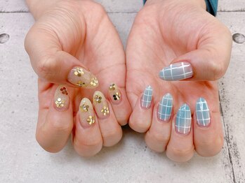 アシンメトリーネイル