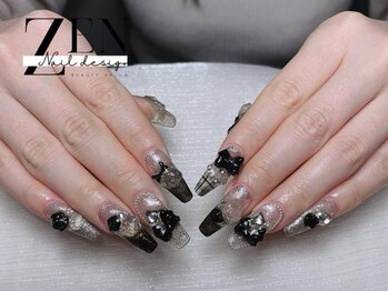ゼン ネイル デザイン 池袋(ZEN NAIL DESIGN)/* 長 さだしやり放題×つけ放題