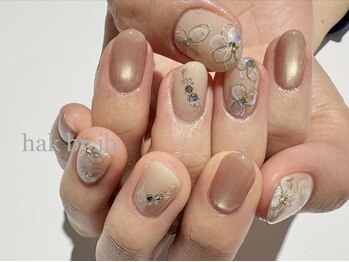 ハク ネイル バイジェービー 稲毛(hak nail byjb)/定額　9900＋マグネット