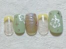 ハイビスカスネイル