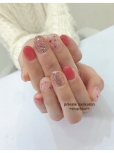 プライベート ネイルサロン マーマ(murmur)/押し花ネイル