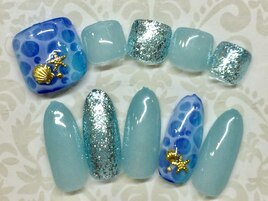 ハンド＆フット☆同デザイン