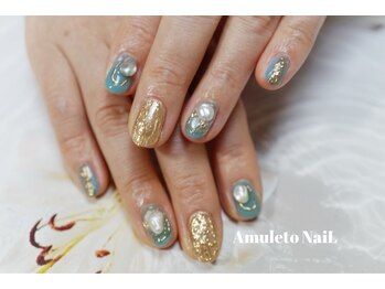 アムレート ネイル 蕨(Amuleto NaiL)/ニュアンスネイル＆シェルパーツ
