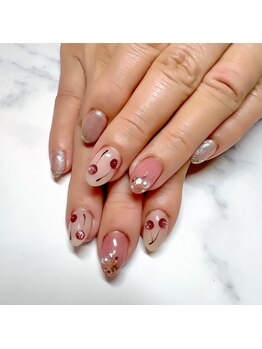 アンドルーチェ なんばパークス店(ANDRUCHE)/クリアネイル