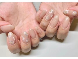 フラワーネイル　春ネイル