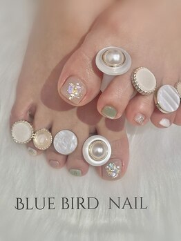 ブルーバードネイル(Blue bird nail)/フットネイル