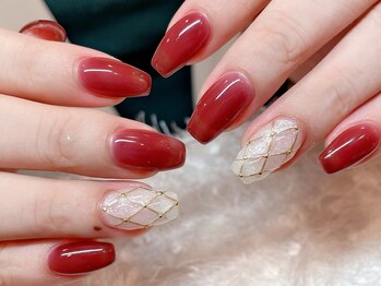 レアネイル 新宿(le'a nail)/キルティングネイル