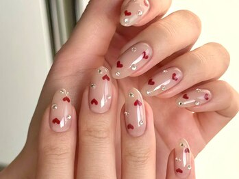 シーアンドビーネイル(C&B Nail)/かわいいハートネイル【渋谷】