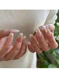 透明感あふれる淡色ニュアンス。