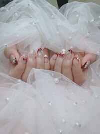 クリスマスネイル