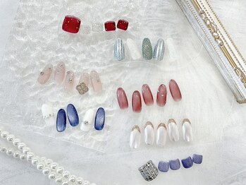 ティーエヌ センター南駅前店の写真/上品×大人可愛いデザイン豊富！カラー変更OK◎自分らしいネイルを♪