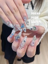 ネコ(Neko)/ゴテゴテネイル　ワンホン　韓国