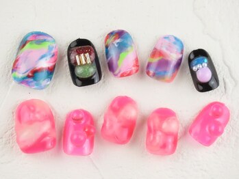 ネイルサロン ブリリアント(Nail Salon Brilliant)の写真/質の高いアートデザインを麻生エリアでご提供♪お手元に可愛いをONして自分だけの特別なネイルを楽しんで！