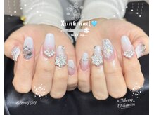 シン(XIINH)/クリスマスネイル