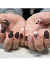 ジェルメ(germer)/チョコレートカラーで♪