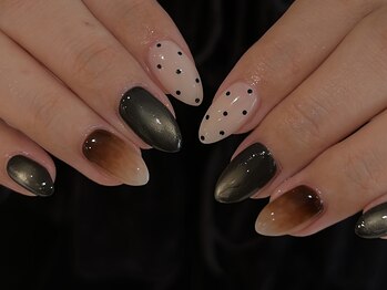 ファミーユネイル(Fameu nail)/cafe latte.