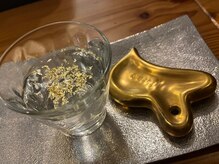 130°の癒し 山形本店/身体の内側から金でケア♪