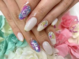 【ハシモト】夏ネイル