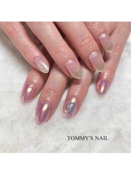 トミーズネイル(TOMMY'S NAIL)/オーロラネイル