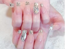 デコール 心斎橋(DECOR)/ラメ埋め尽くしネイル