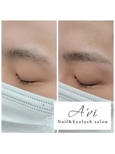 ネイルアンドアイラッシュ アヴィ(Nail and Eyelash A'vi)/メンズ眉毛スタイリング