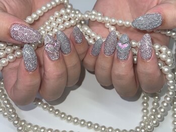 アンドシュシュネイル(&CHOU CHOU nail)/フラッシュネイル