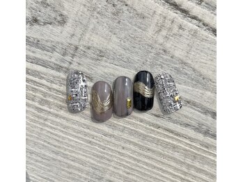 ツイードネイル