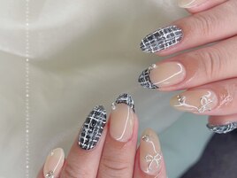 ツイードネイル