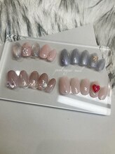 ピンクシュガーネイル(pink sugar nail)/定額デザイン8900円