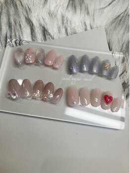 ピンクシュガーネイル(pink sugar nail)/定額デザイン8900円