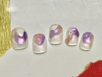 ティーエス ネイル ガーデン(T.S Nail Garden)/ミラーニュアンス(ベース有り)