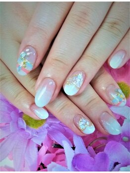 シュガー ネイル(Sugar nail)/選べる華やかデザイン定額コース