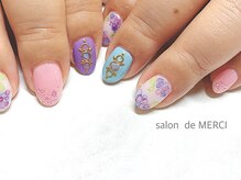 サロン ド メルシー(Salon de MERCI)/たらしこみ紫陽花☆