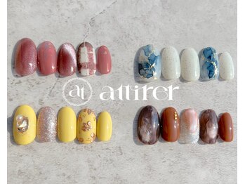 アティレ(attirer)/11月☆Monthly定額ネイル