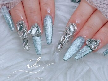 イル 神戸店/マグネット×ストーン埋め尽くし