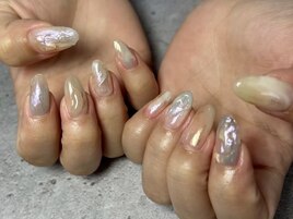 【パラジェル】オーロラネイル