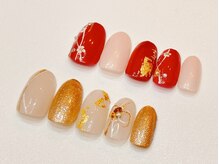 お正月ネイルも豊富に品揃え