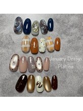 トゥーインワン 高崎緑町店(2in1)/1月定額ネイルデザイン★