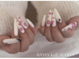 カフェラテｘホワイト×リップ