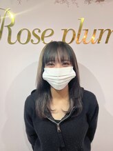 ネイルサロン ロゼプリュム 陣内 芽生