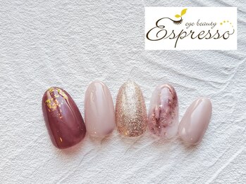 エスプレッソ アイビューティーアンドネイル 新百合ヶ丘店(Espresso)/冬ネイル　ジュエリーネイル
