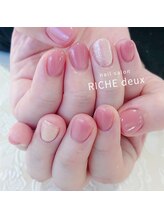 リッシュ ドゥ(RICHE deux)/春色ワンカラーネイル