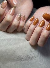 アンネイル(an nail)/秋っぽデザイン