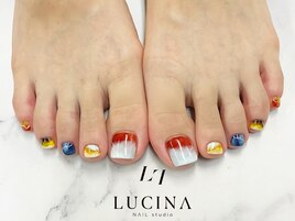 c-77 ニュアンスフットネイル