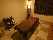 リラクゼーションサロン ふわり/個室の施術ルーム